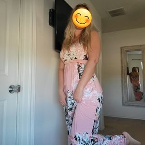 Floral maxi dress